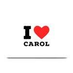 I love carol Plate Mats 18 x12  Plate Mat