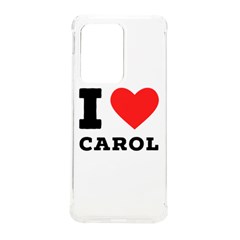 I Love Carol Samsung Galaxy S20 Ultra 6 9 Inch Tpu Uv Case