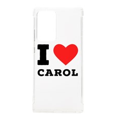 I Love Carol Samsung Galaxy Note 20 Ultra Tpu Uv Case by ilovewhateva