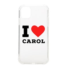 I Love Carol Iphone 11 Tpu Uv Print Case