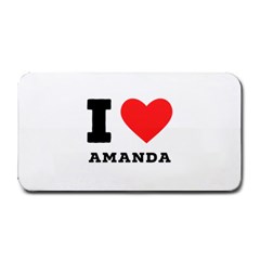 I Love Amanda Medium Bar Mat by ilovewhateva