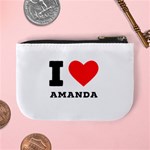 I love amanda Mini Coin Purse Back