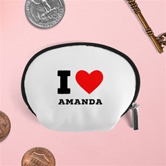 I Love Amanda Accessory Pouch (small) by ilovewhateva