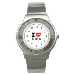 I Love Dorothy  Stainless Steel Watch by ilovewhateva