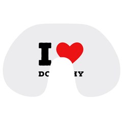 I Love Dorothy  Travel Neck Pillow by ilovewhateva