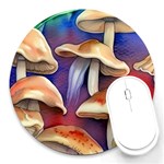 Mushroom Round Mousepad Front