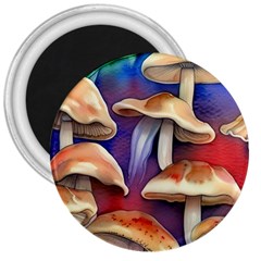 Mushroom 3  Magnets by GardenOfOphir