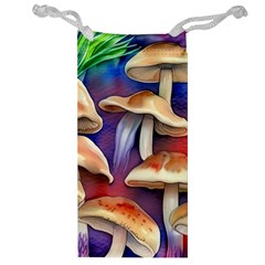 Mushroom Jewelry Bag by GardenOfOphir