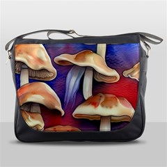 Mushroom Messenger Bag by GardenOfOphir