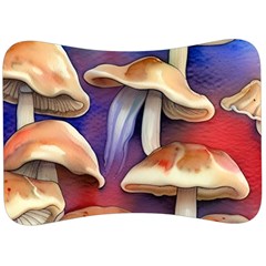 Mushroom Velour Seat Head Rest Cushion by GardenOfOphir