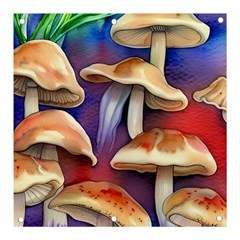 Mushroom Banner And Sign 3  X 3  by GardenOfOphir