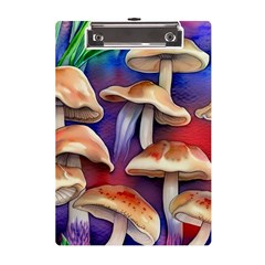 Mushroom A5 Acrylic Clipboard