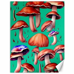 Mushroom Forest Canvas 36  X 48  by GardenOfOphir