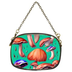 Mushroom Forest Chain Purse (two Sides) by GardenOfOphir