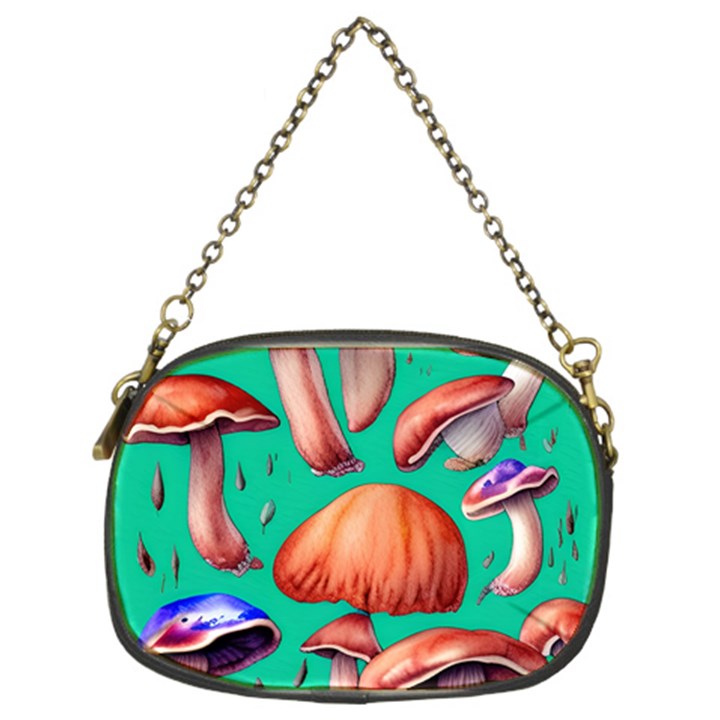 Mushroom Forest Chain Purse (Two Sides)