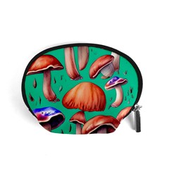 Mushroom Forest Accessory Pouch (small) by GardenOfOphir