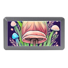 Tiny Forest Mushrooms Memory Card Reader (mini) by GardenOfOphir