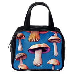 Cozy Forest Mushrooms Classic Handbag (one Side) by GardenOfOphir