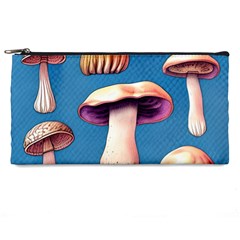 Cozy Forest Mushrooms Pencil Case by GardenOfOphir