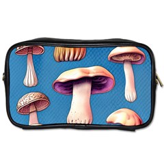 Cozy Forest Mushrooms Toiletries Bag (one Side) by GardenOfOphir