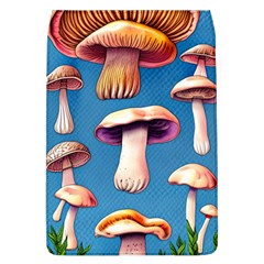 Cozy Forest Mushrooms Removable Flap Cover (l) by GardenOfOphir