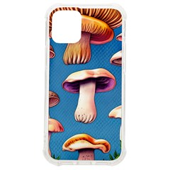 Cozy Forest Mushrooms Iphone 12 Mini Tpu Uv Print Case	