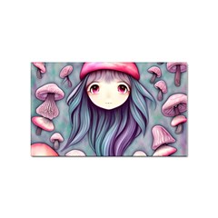 Witchy Mushroom Forest Sticker Rectangular (100 Pack) by GardenOfOphir