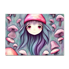 Witchy Mushroom Forest Sticker A4 (10 Pack) by GardenOfOphir