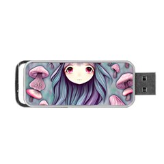 Witchy Mushroom Forest Portable Usb Flash (one Side) by GardenOfOphir