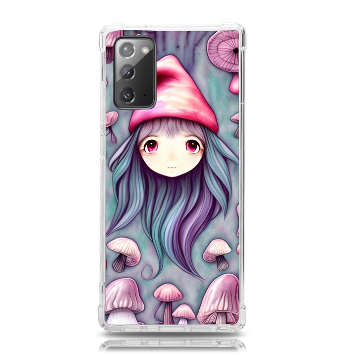 Witchy Mushroom Forest Samsung Galaxy Note 20 TPU UV Case