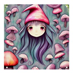 Witchy Mushroom Forest Banner And Sign 4  X 4  by GardenOfOphir