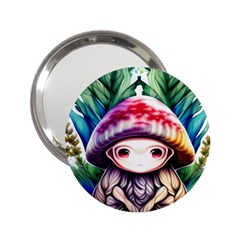 Fantasy Mushroom Forest 2 25  Handbag Mirrors by GardenOfOphir