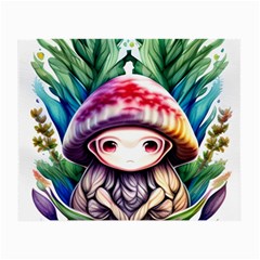 Fantasy Mushroom Forest Small Glasses Cloth by GardenOfOphir