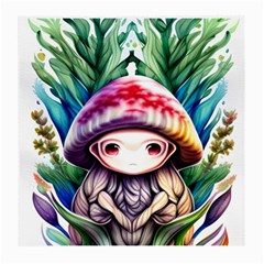 Fantasy Mushroom Forest Medium Glasses Cloth (2 Sides) by GardenOfOphir