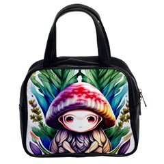 Fantasy Mushroom Forest Classic Handbag (two Sides) by GardenOfOphir