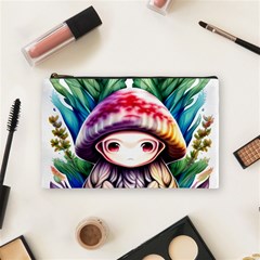 Fantasy Mushroom Forest Cosmetic Bag (medium)