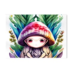 Fantasy Mushroom Forest Crystal Sticker (a4)