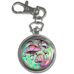 Historical Mushroom Forest Key Chain Watches by GardenOfOphir