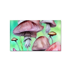 Historical Mushroom Forest Sticker Rectangular (100 Pack) by GardenOfOphir