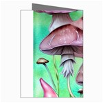 Historical Mushroom Forest Greeting Cards (Pkg of 8) Right