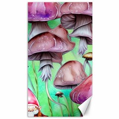 Historical Mushroom Forest Canvas 40  X 72  by GardenOfOphir