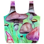 Historical Mushroom Forest Full Print Recycle Bag (XL) Back