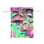 Historical Mushroom Forest Lightweight Drawstring Pouch (L) Back