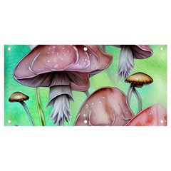 Historical Mushroom Forest Banner And Sign 4  X 2  by GardenOfOphir