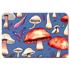 Nature s Own Wooden Mushroom Large Doormat by GardenOfOphir