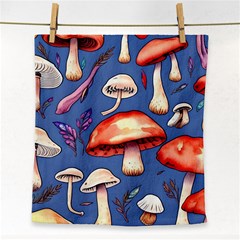 Nature s Own Wooden Mushroom Face Towel by GardenOfOphir