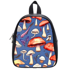 Nature s Own Wooden Mushroom School Bag (small) by GardenOfOphir