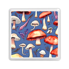 Nature s Own Wooden Mushroom Memory Card Reader (square) by GardenOfOphir