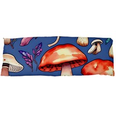 Nature s Own Wooden Mushroom Body Pillow Case Dakimakura (two Sides) by GardenOfOphir