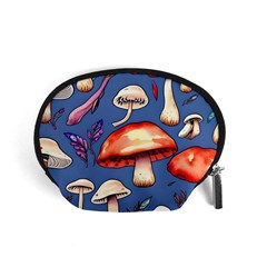 Nature s Own Wooden Mushroom Accessory Pouch (small) by GardenOfOphir